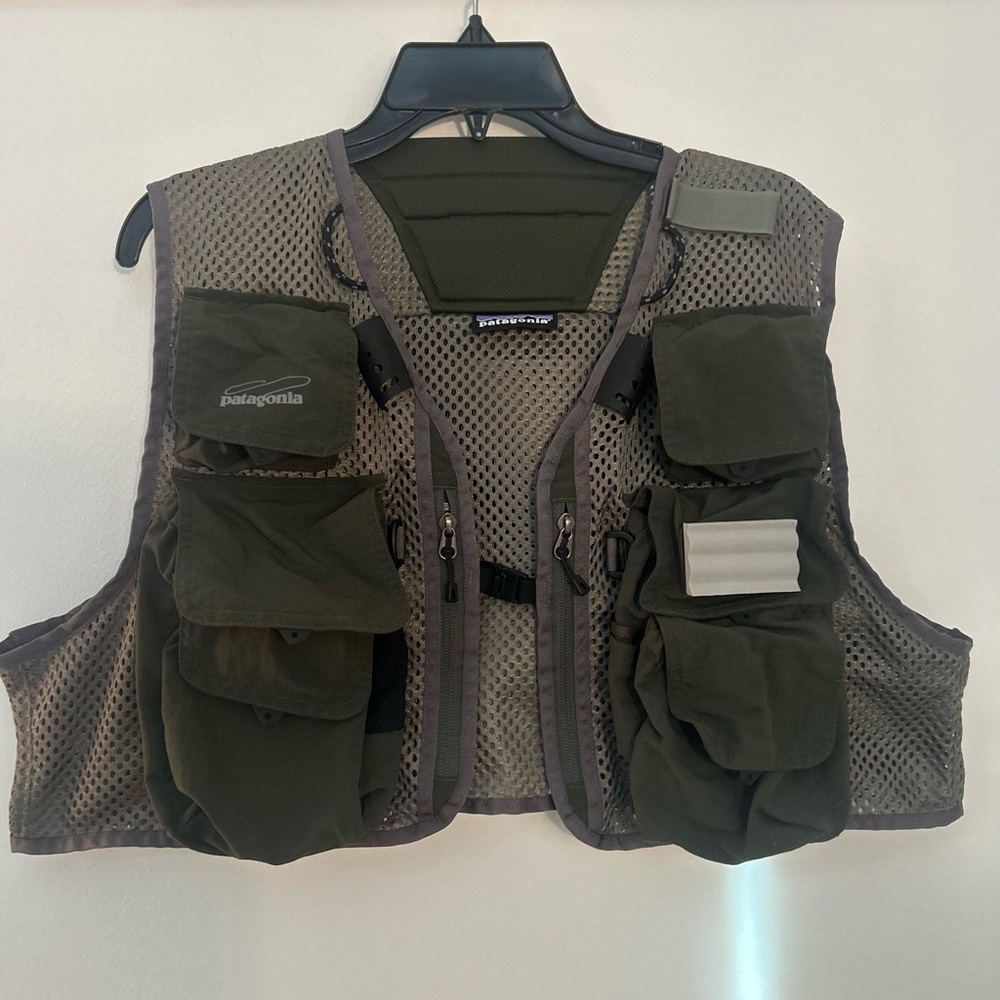 Patagonia Olive Fly-Fishing Utility Vest